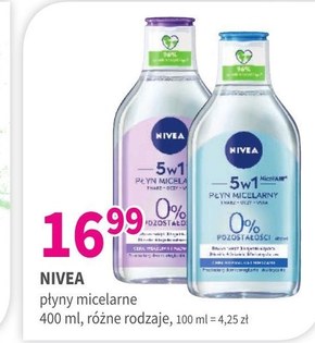 NIVEA MicellAir Skin Breathe Odświeżający płyn micelarny do cery normalnej i mieszanej 400 ml niska cena