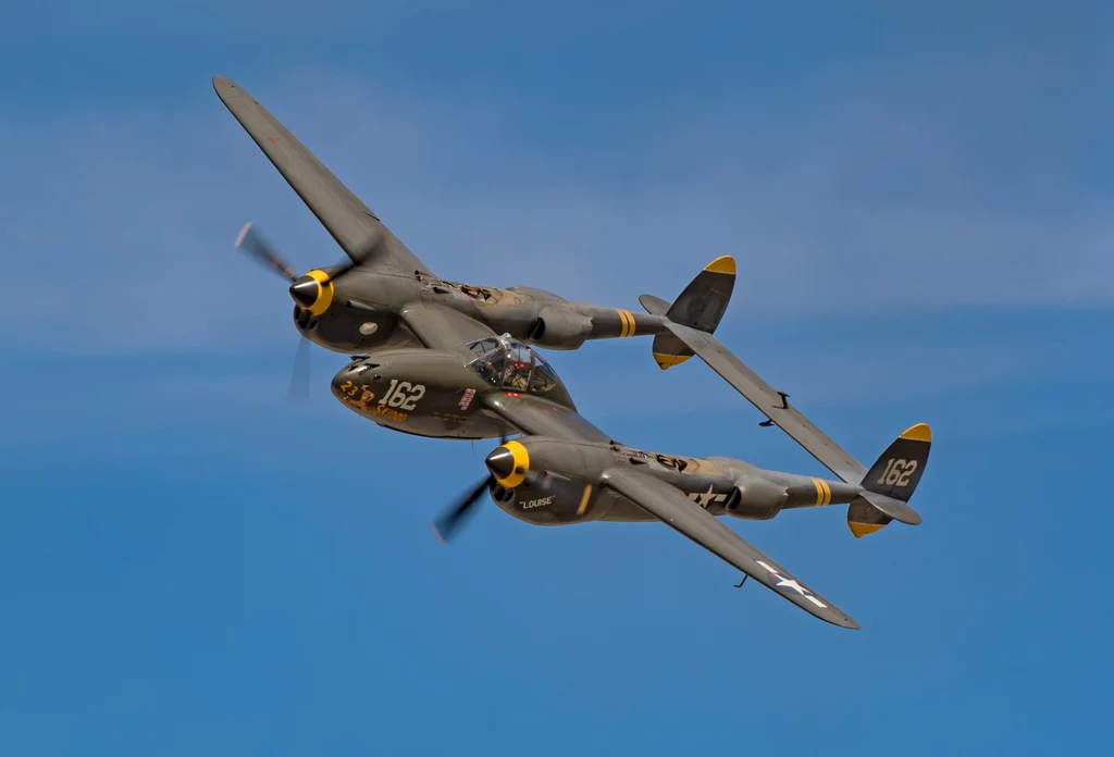 P-38 Lightning był latającym katamaranem