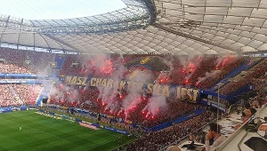 Oprawa kibiców Pogoni Szczecin