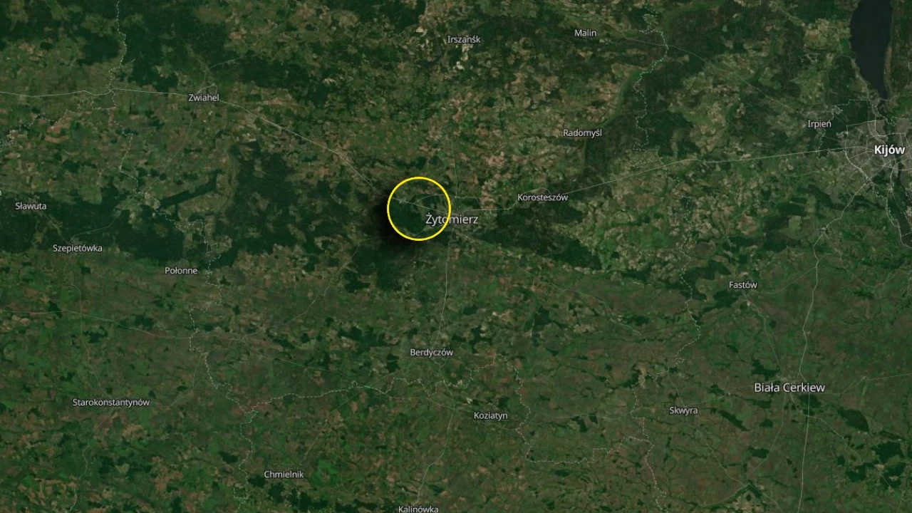 Wypadek w okolicach Żytomierza Wypadek w okolicach Żytomierza