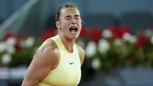 Aryna Sabalenka podczas turnieju WTA w Madrycie
