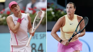 Iga Świątek i Aryna Sabalenka