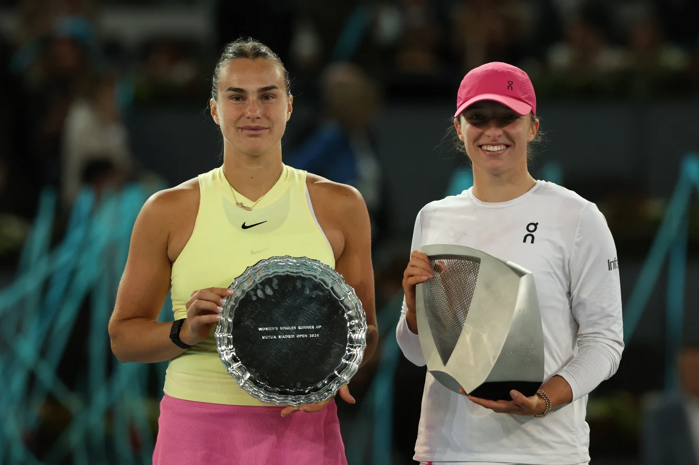 Aryna Sabalenka i Iga Świątek Aryna Sabalenka i Iga Świątek
