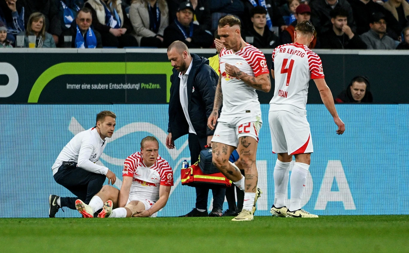 Xaver Schlager doznał kontuzji w wyjazdowym meczu z Hoffenheim