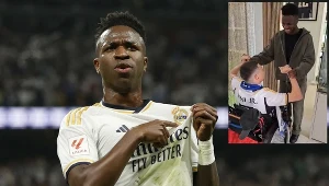 Vinicius spełnił marzenie Polaka, przepiękny gest. Nagranie hitem sieci 