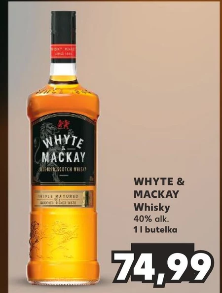 Whisky Whyte & mackay