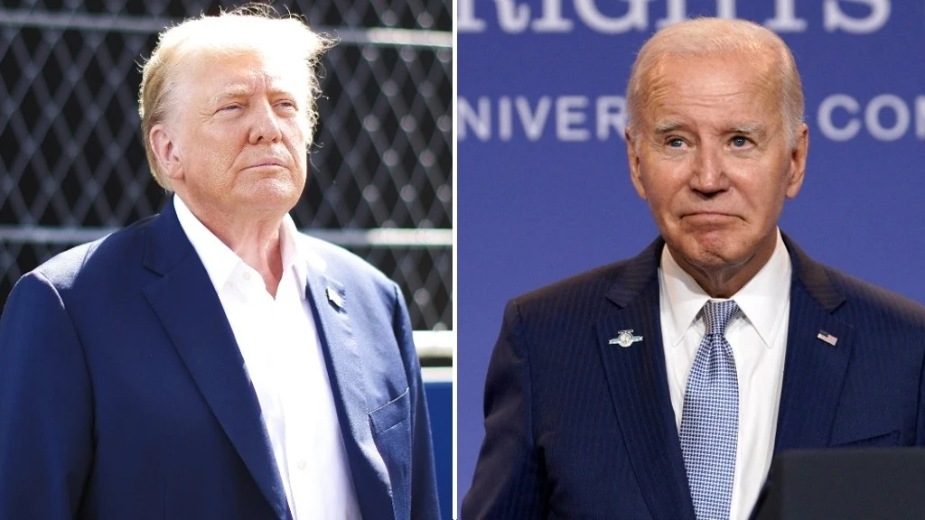 Joe Biden i Donald Trump walczą o głosy amerykańskich wyborców Joe Biden i Donald Trump walczą o głosy amerykańskich wyborców