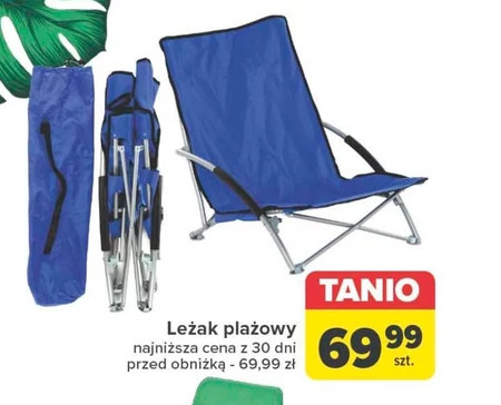 Leżak plażowy