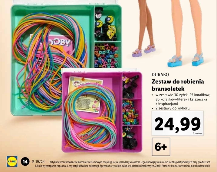Kolorowe żyłki do kupienia w Lidlu! 
