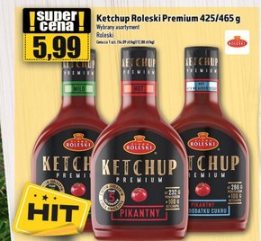 Firma Roleski Ketchup premium pikantny 465 g niska cena