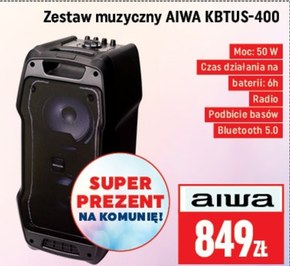 Zestaw audio Aiwa niska cena