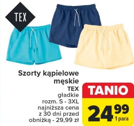 Szorty kąpielowe męskie TEX