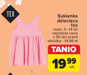 Sukienka dziecięca TEX niska cena