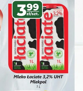 Łaciate Mleko UHT 3,2 % 1 l niska cena