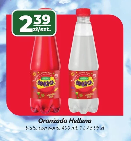 Hellena Oranżada czerwona 400 ml