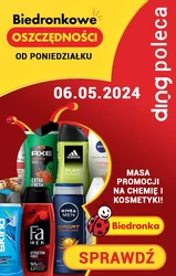 Promocje w Biedronce- chemia i kosmetyki - maj 2024