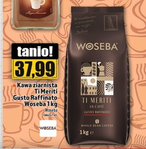 Woseba Ti Meriti Un Caffè Gusto Raffinato Kawa palona ziarnista 1 kg niska cena