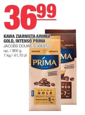 Prima Aroma Gold Kawa ziarnista 900 g niska cena