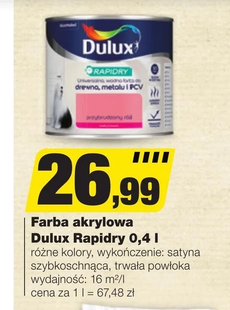 Farba akrylowa Dulux