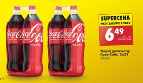 Coca-Cola Napój gazowany 2 l niska cena