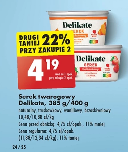 Serek twarogowy Delikate