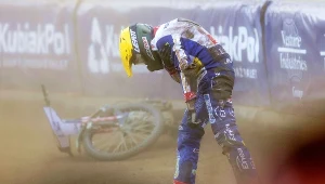 Janusz Kołodziej chwilę po fatalnym wypadku.