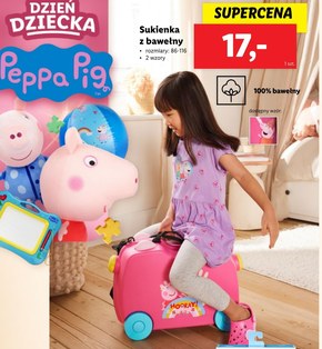Sukienka dziecięca Peppa Pig niska cena