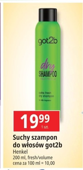 Suchy szampon Henkel niska cena