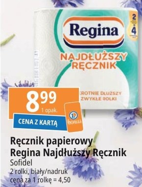 Regina Najdłuższy Ręcznik uniwersalny 2 rolki niska cena