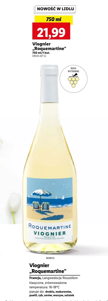 Wino wytrawne Viognier