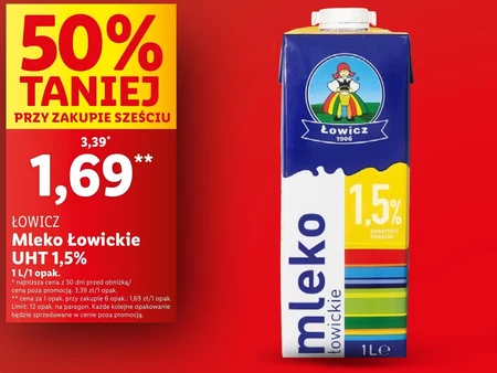 Молоко Łowickie