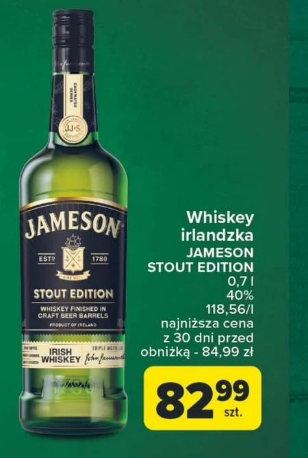 Jameson Caskmates Stout Edition Irish Whiskey 700 ml