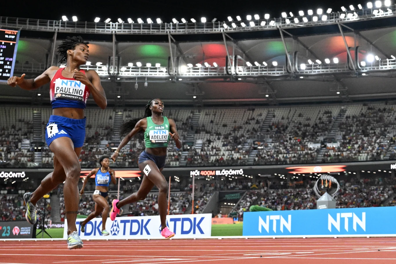 Marileidy Paulino i Rhasidat Adeleke