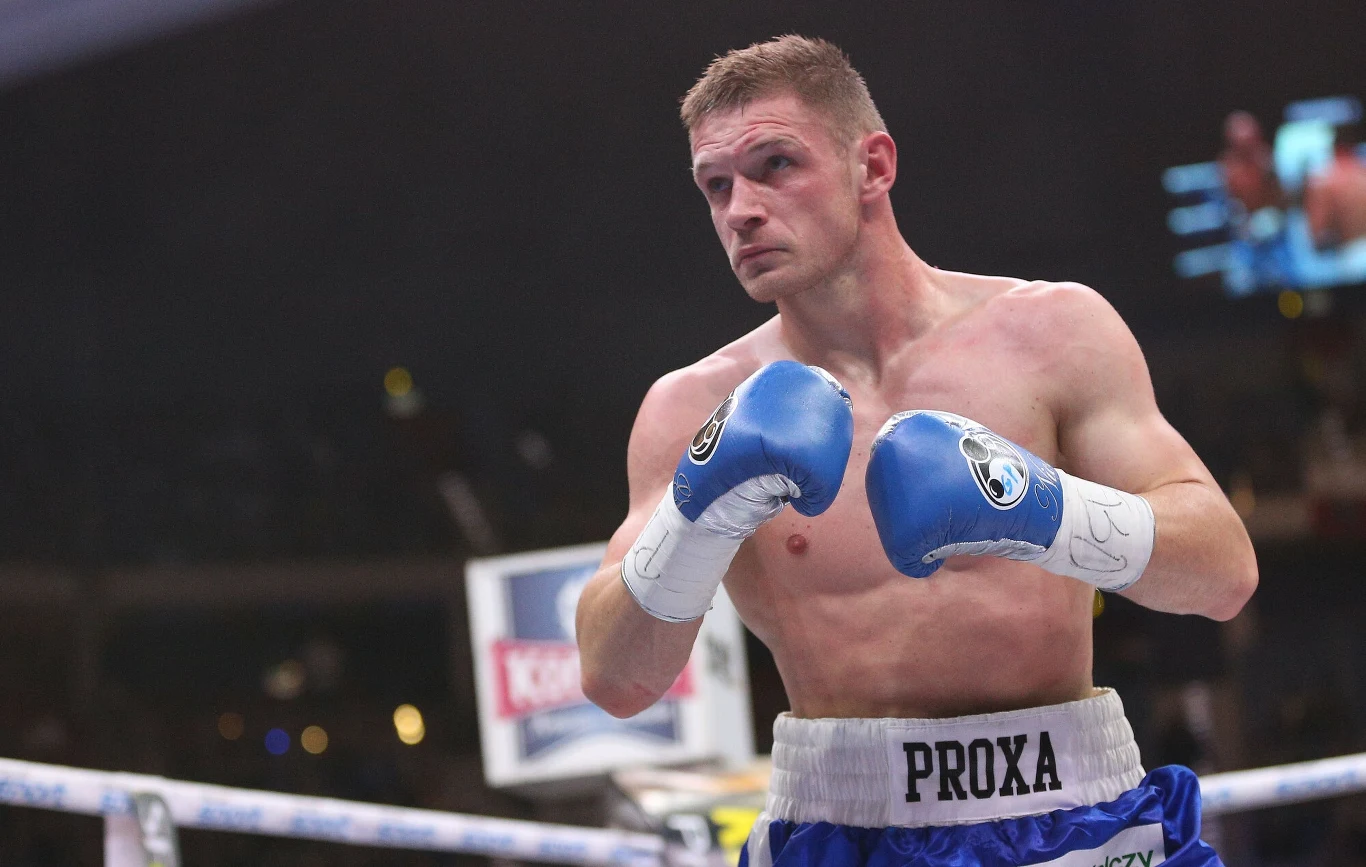 Grzegorz Proksa w czasach kariery zawodniczej był naszym czołowym pięściarzem zawodowym