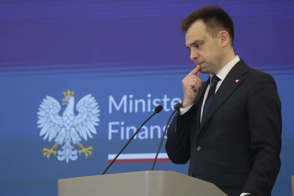 Minister finansow Andrzej Domański