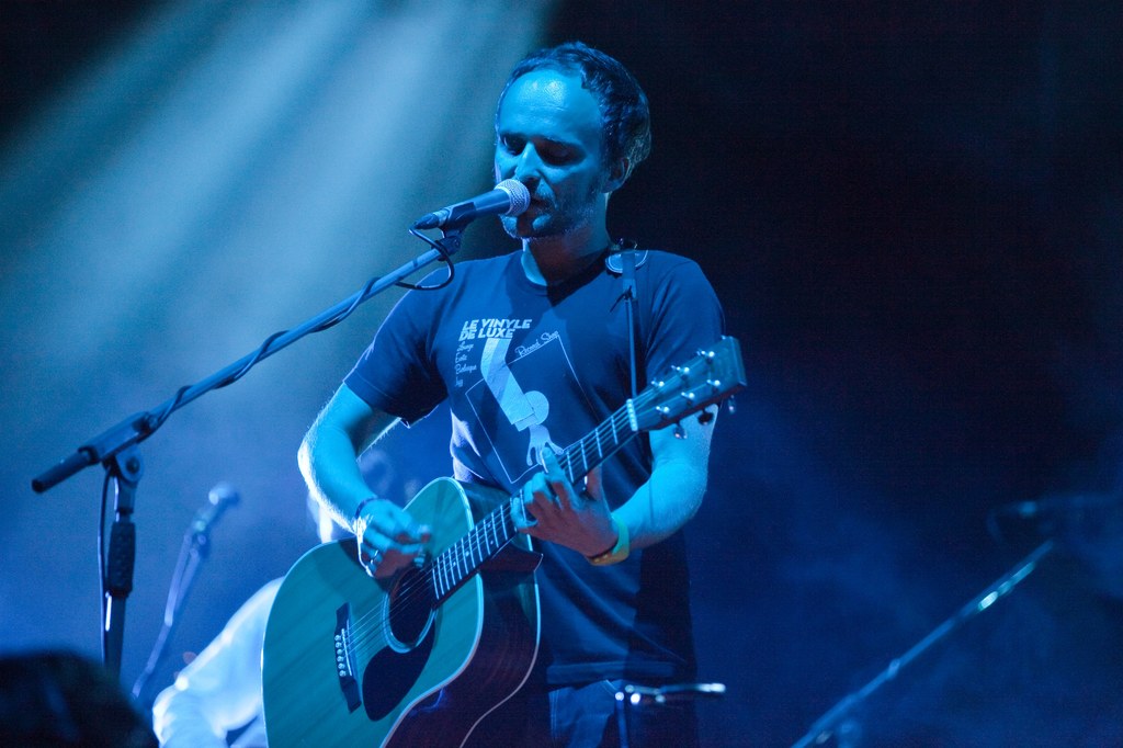 Artur Rojek podczas OFF Festival 2010