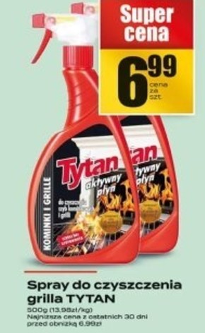 Spray do czyszczenia Tytan niska cena