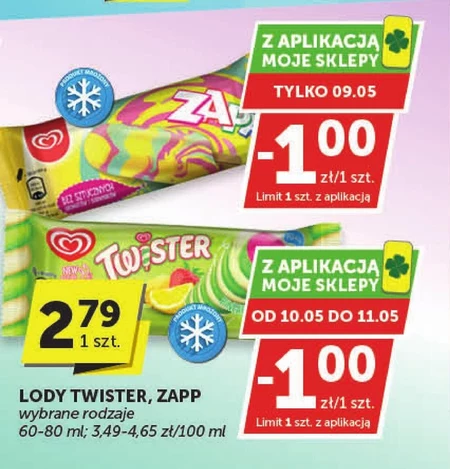 Zapp Lody o smaku toffi 58 ml