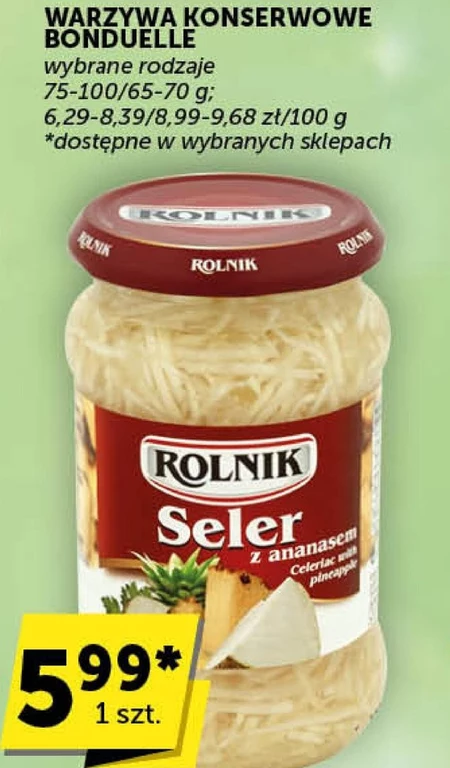 Овочеві консерви Rolnik