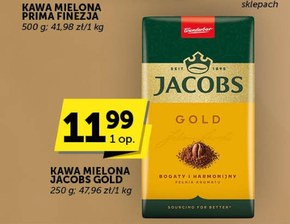 Jacobs Gold Kawa mielona 250 g niska cena