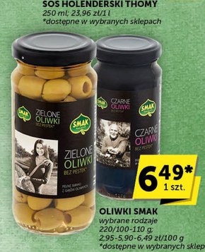 Smak Zielone oliwki bez pestek 220 g niska cena