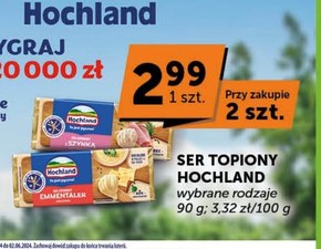 Hochland Ser kremowy emmentaler 90 g niska cena