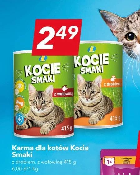 Корм для котів Kocie Smaki