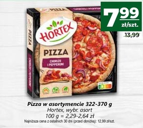 Hortex Pizza chorizo i pepperoni 370 g niska cena