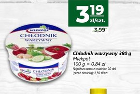 Mlekpol Chłodnik warzywny 380 g niska cena