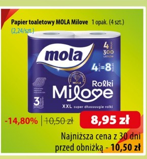 Papier toaletowy Mola niska cena