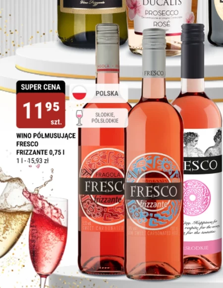 Wino musujące Fresco