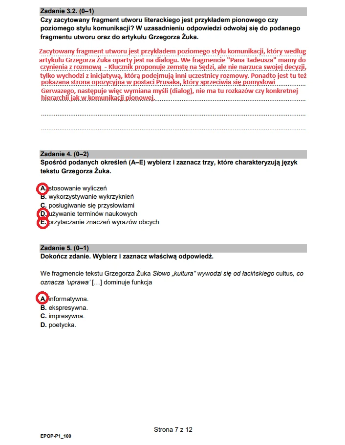 Publikujemy oficjalne arkusze CKE i odpowiedzi - matura 2024 z języka polskiego - formuła 2015 Publikujemy oficjalne arkusze CKE i odpowiedzi - matura 2024 z języka polskiego - formuła 2015