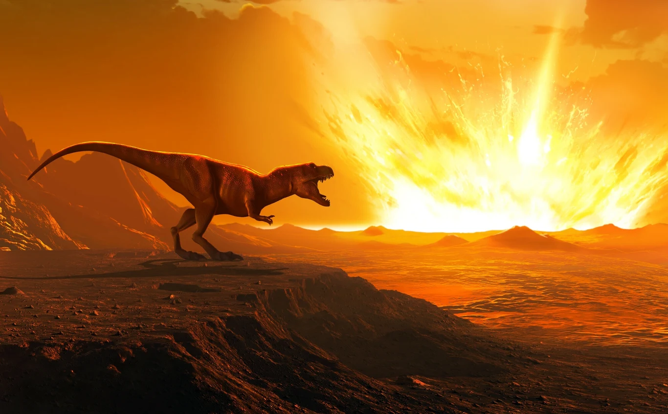 Wymarcie dinozaurów miało miejsce 66 milionów lat temu Wymarcie dinozaurów miało miejsce 66 milionów lat temu