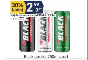Black Energy Mojito Gazowany napój energetyzujący 250 ml niska cena